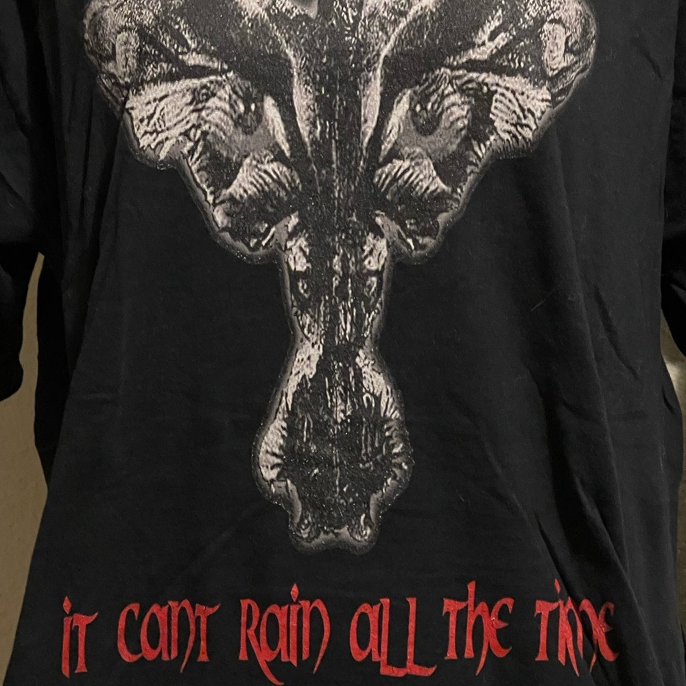 1994 The Crow Movie Black T-shirt Large